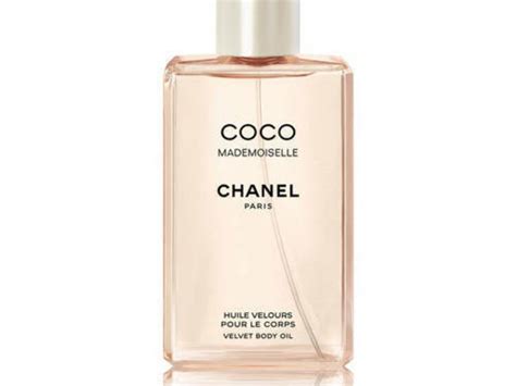 chanel coco mademoiselle huile velours pour le corps